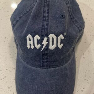 AC/DC Blue Denim Cap
